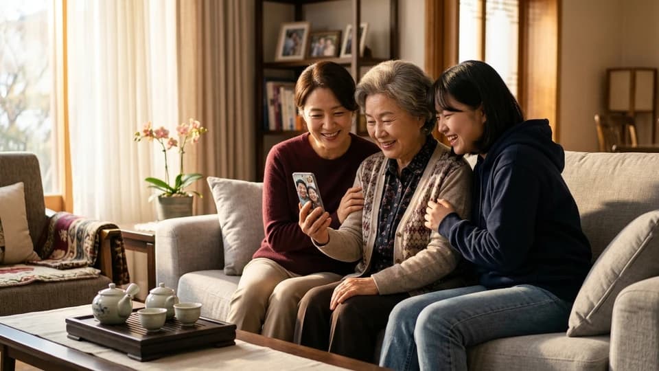 가족 단톡방 vs 사진 공유 앱 — 뭐가 더 좋을까