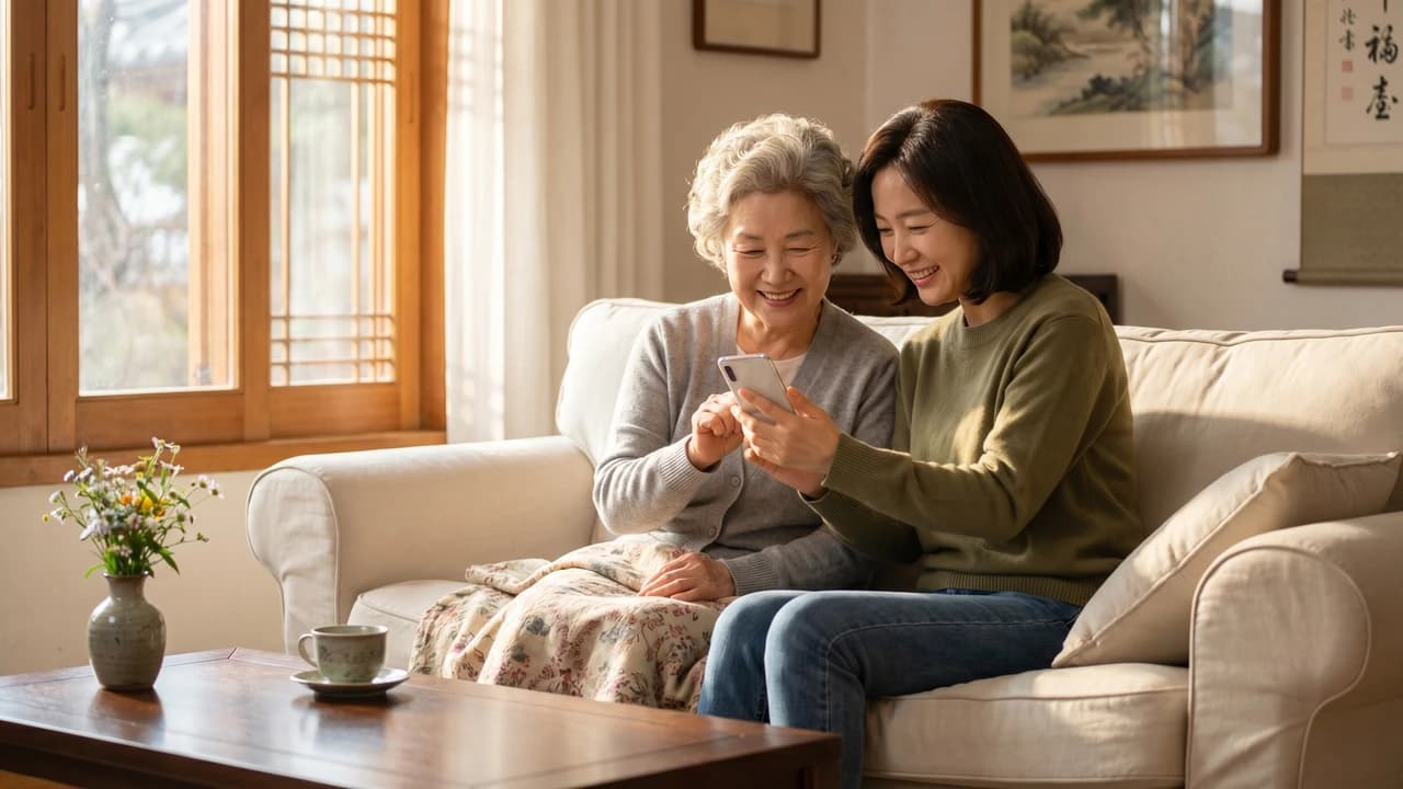 부모님과 사진으로 소통하는 법 — 멀리 살아도 가까이