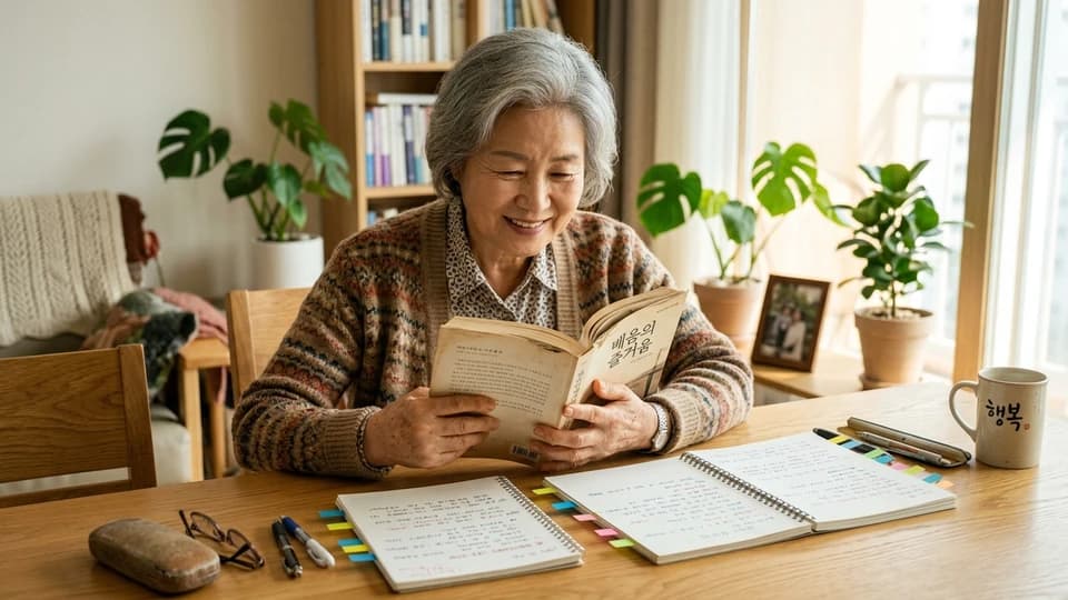 나이 들어도 배움은 계속된다 — 어르신 평생학습 이야기