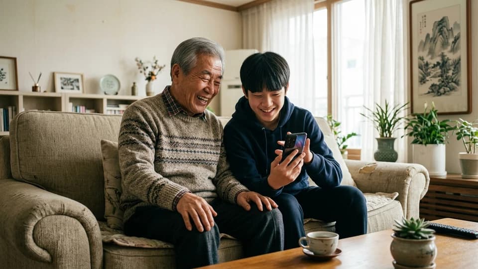 손주들이 요즘 빠진 SNS, 셋로그예요! 같이 알아보고 공감해요