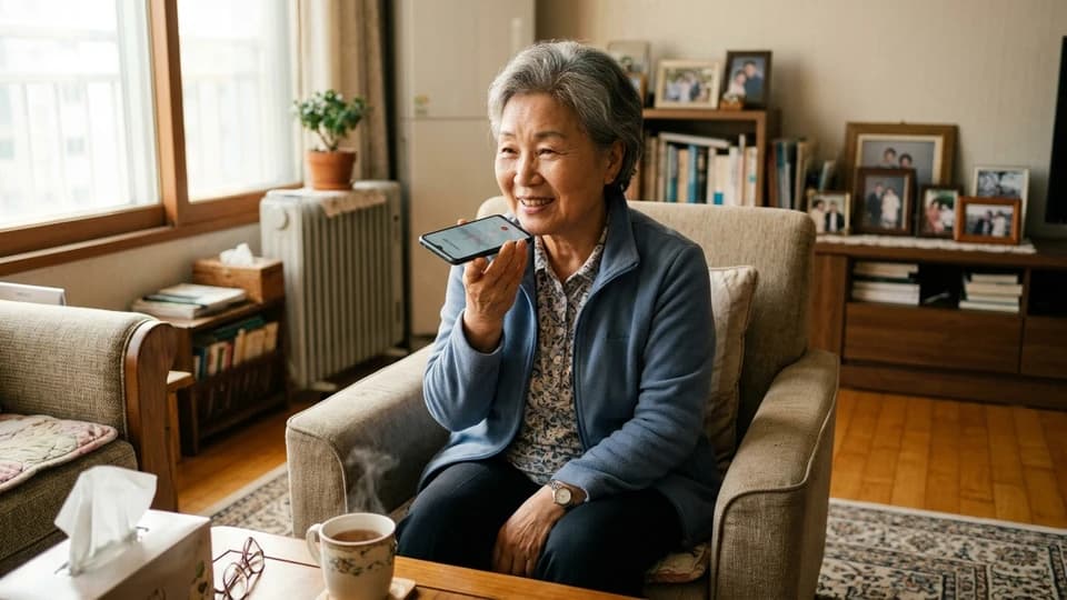 스마트폰 자판 안 눌러도 돼요! 마이크 터치 한 번으로, 음성으로 문자 입력하기